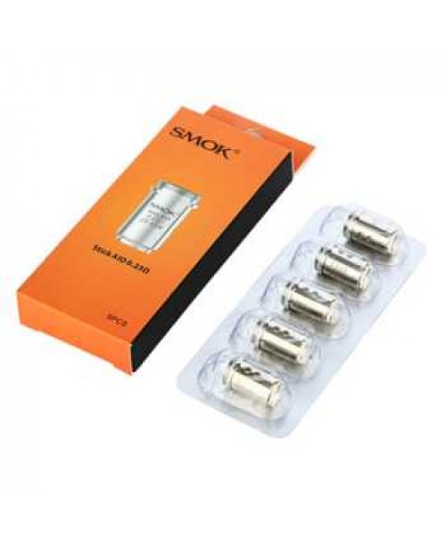 5 x Smok Stick AIO 0,23 / 0,6 Ohm Ersatzcoils (1 P...