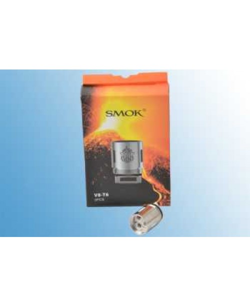 3 x Smok TFV8 V8-T6 Ersatzverdampfer Sextruple (1 ...