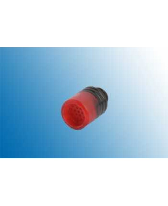 2 Puffs Acryl/Alu Black Driptip mit Spritzschutz