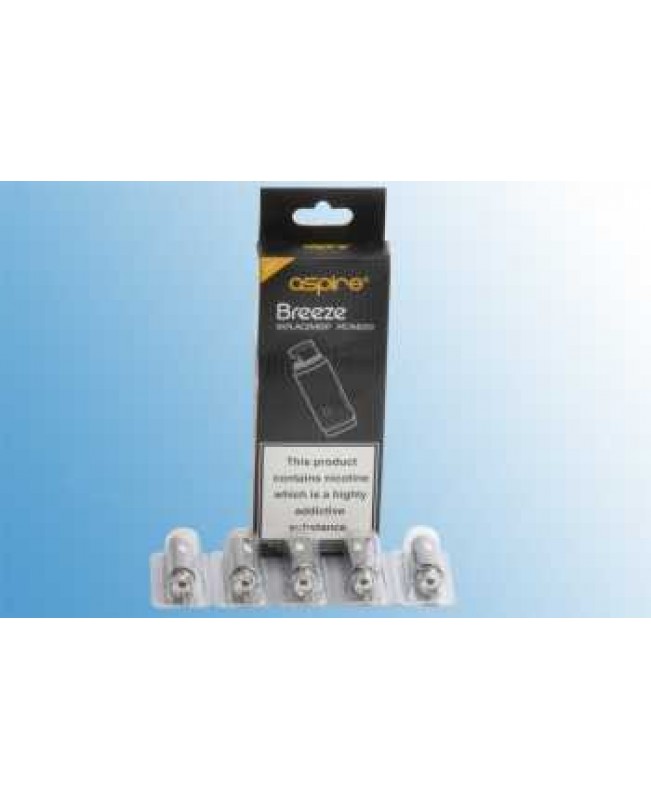 5 x Aspire Breeze Ersatzcoil (1 Packung)