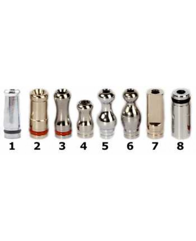 Chrome Drip Tip: Cylinder Vase Calabash Flat