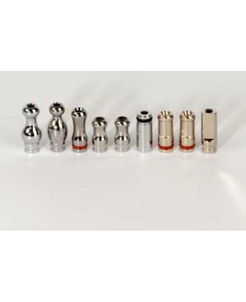 Chrome Drip Tip: Cylinder Vase Calabash Flat