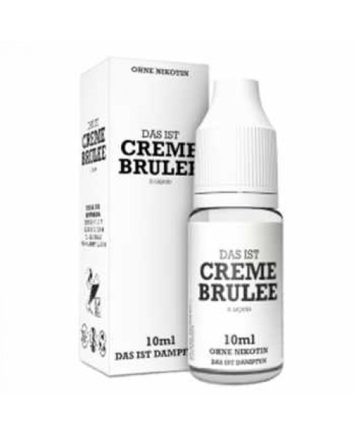Creme Brulee Das ist Dampfen Liquid 10ml (Vanillep...