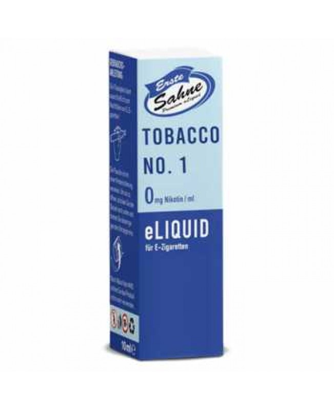 Tobacco No.1 erste Sahne Liquid 10ml (Tabak Geschmack)