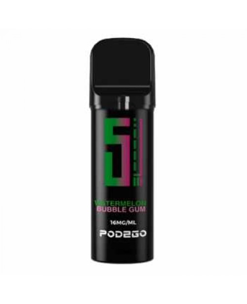 Watermelon Bubble Gum 5EL Pod2Go Pod 0/16mg (fruch...