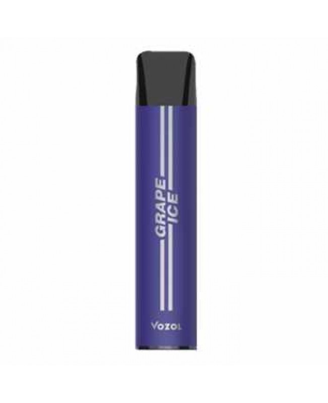 Grape Ice NicSalt 20mg Vozol Bar S E-Zigarette (geeiste Trauben)