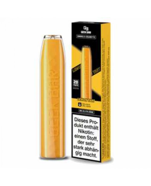 GeekBar Lemon Tart NicSalt 20mg Einweg E-Zigarette...