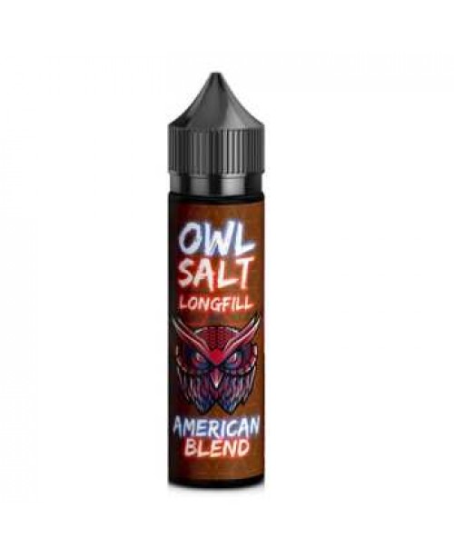 American Blend OWL Longfill Aroma 10/60ml (Tabak G...
