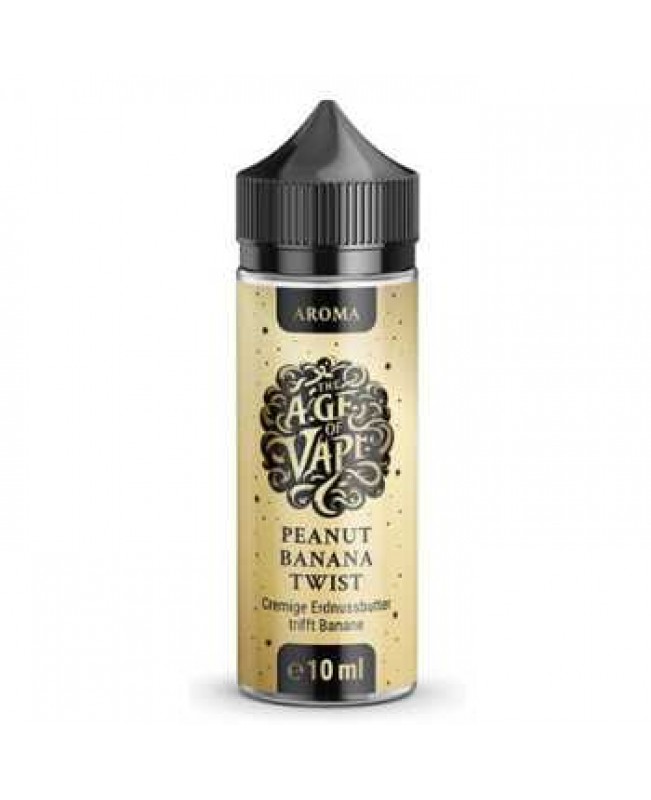Peanut Banana Twist The Age of Vape Aroma 10ml / 120ml (Schoko Cookies mit Banane und Erdnussbutter)