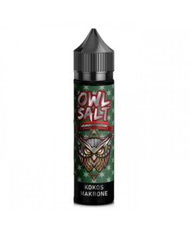 Kokosmakrone OWL Longfill Aroma 10/60ml (gebackene Kokos Makronen Kekse)