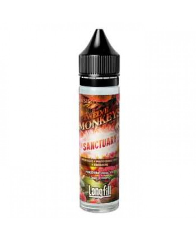 Sanctuary Twelve Monkeys Aroma 10/60ml (Fruchtmix aus Pfirsich, Wassermelone und Erdbeere)