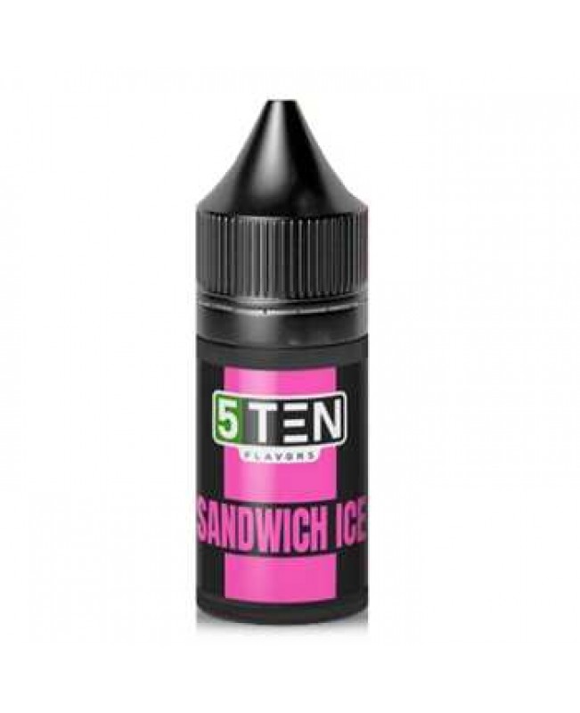 Sandwich Ice 5ten Flavour Aroma 2,0ml / 30ml (cremiges Schokoladen, Vanille und Erdbeereis in Waffel)