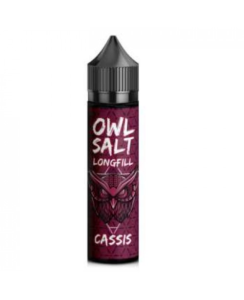 Cassis OWL Longfill Aroma 10/60ml (schwarze Johann...