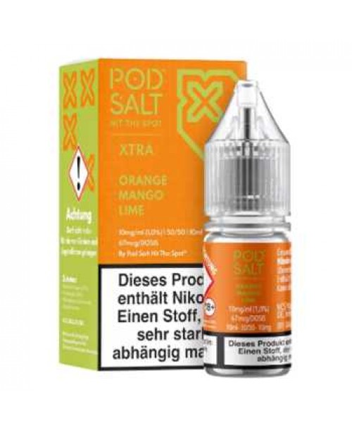 Orange Mango Lime Pod Salt X Nikotinsalz Liquid 10...