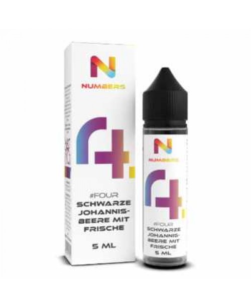 # Four Numbers Aroma 5ml / 60ml (schwarze Johannis...