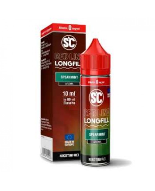 Spearmint Red Line Aroma 10/60ml (süße Minze)