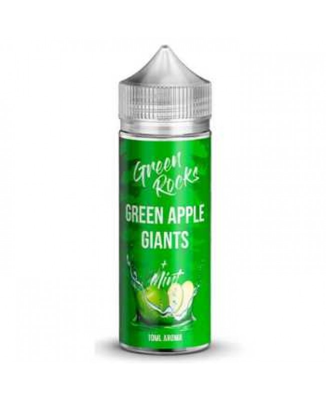 Green Apple Giants Green Rocks Aroma 10ml / 120ml (grüner Apfel mit frischer Minze)
