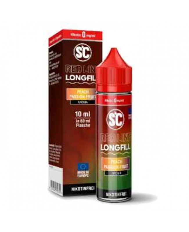 Peach Passion Fruit Red Line Aroma 10/60ml (süßer Pfirsich trifft auf fruchtige Passionsfrucht)