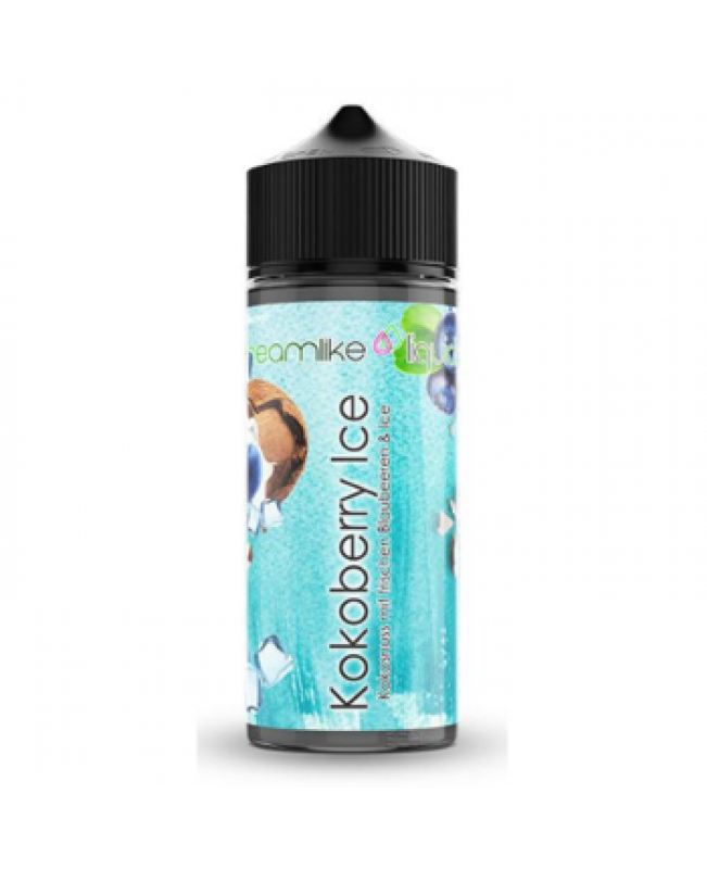 Kokoberry Ice Dreamlike Aroma 10ml / 120ml (Blaubeeren und Kokos eisgekühlt)