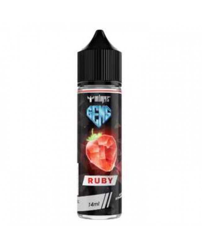 GEMS Ruby Super Strawberry Dr. Vapes Aroma 14ml / 60ml (feiner Erdbeer Geschmack)