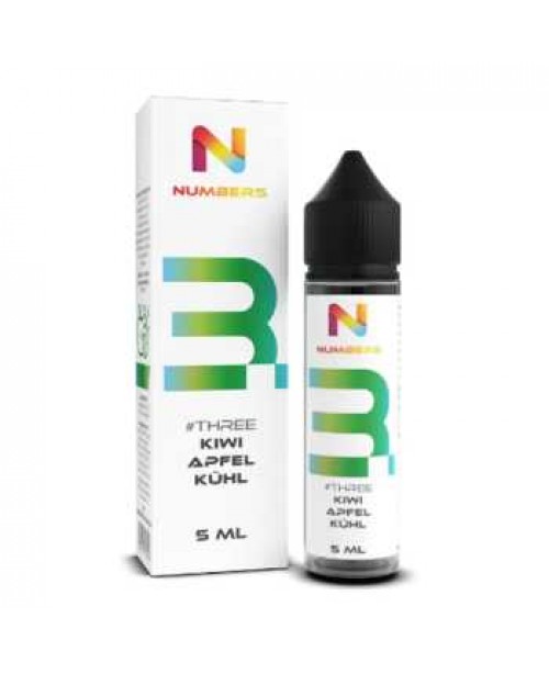 # Three Numbers Aroma 5ml / 60ml (Apfel und Kiwi m...