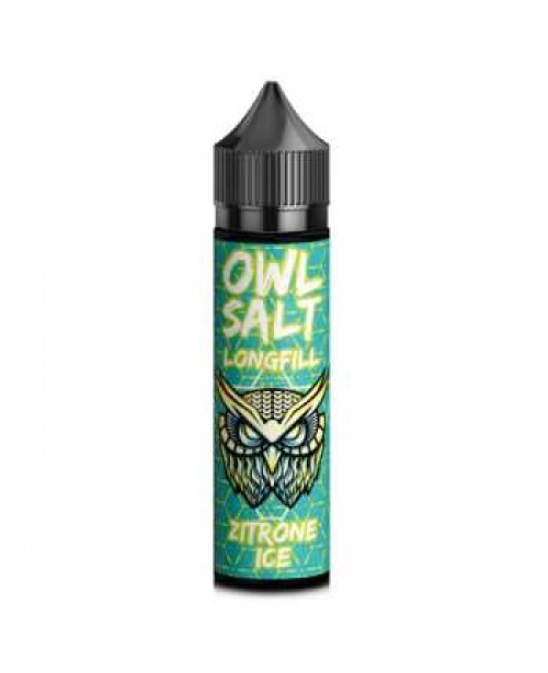 Zitrone Ice OWL Longfill Aroma 10/60ml (erfrischen...