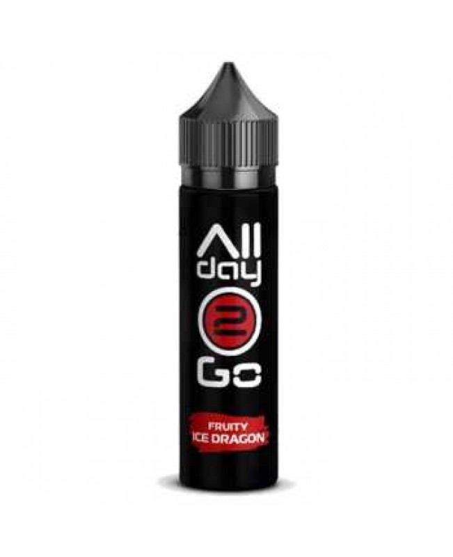 Fruity Ice Drag ALLDAY2GO Longfill Aroma 5ml / 60ml (Fruchtmix mit Drachenfrucht, Erdbeere, Kiwi, Banane und Granatapfel)