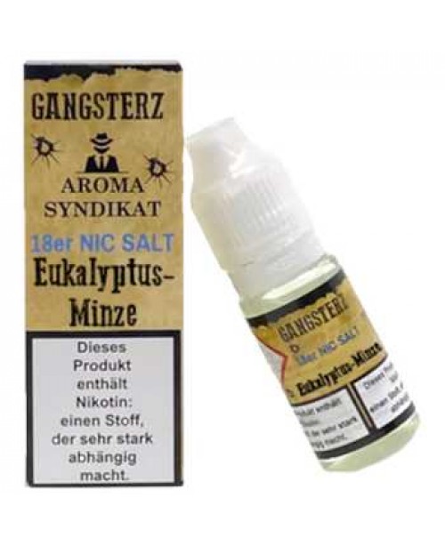 Eukalyptus & Minze Gangsterz Nikotinsalz Liquid 10...