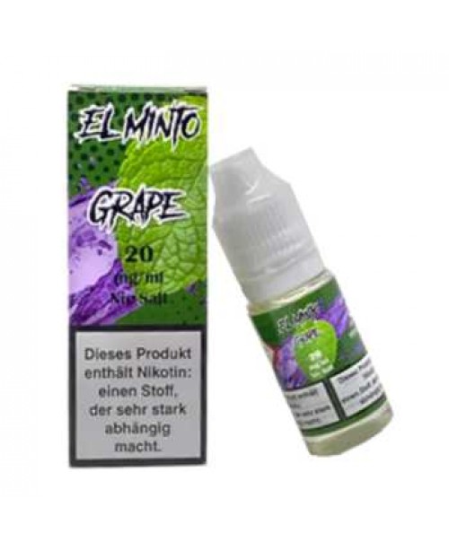 Grape El Minto NicSalt Liquid 10ml (Traube mit fri...