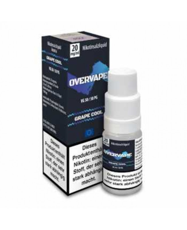 Grape Cool OverVape Nik-Salt Liquid 10ml (Trauben mit Cooling)