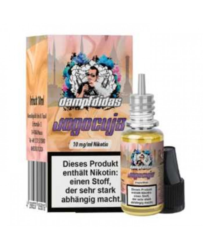 Jogocuja Dampfdidas Nikotinsalz Liquid 10ml (cremiger Maracuja Joghurt)