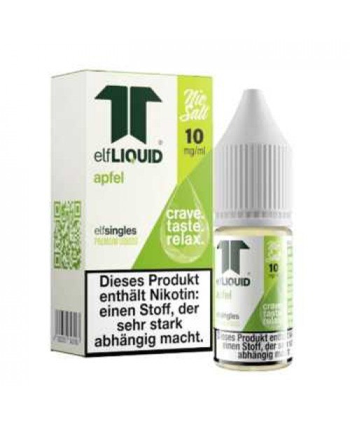 Apfel Elf-Liquid Nikotinsalz Liquid 10ml
