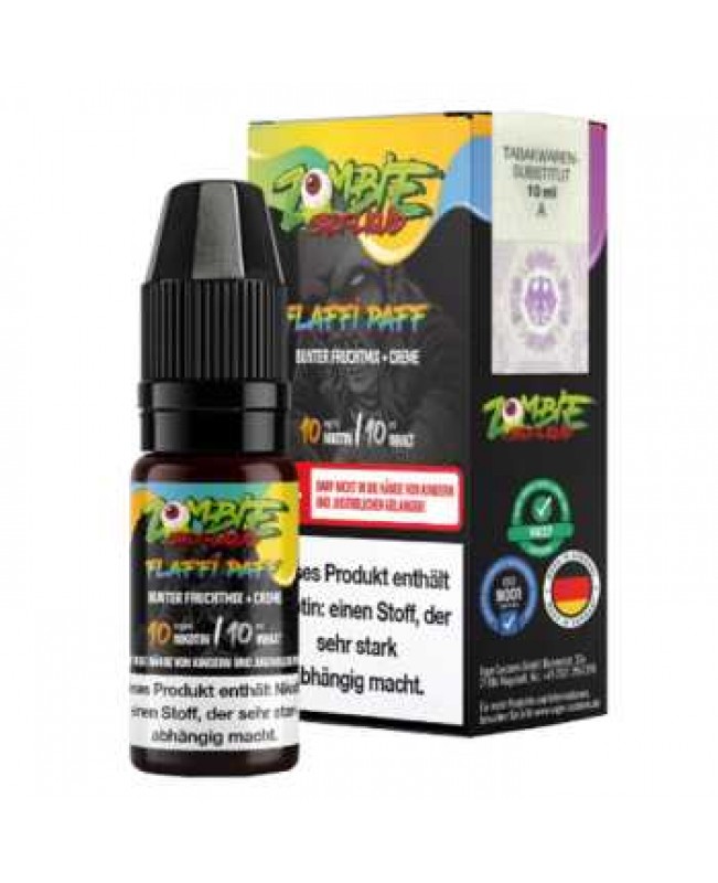 Flaffi Paff Zombie Juice NikSalt Liquid 10ml (Milchcreme mit Beerenmix)
