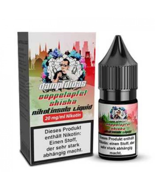 Doppelapfel Shisha Dampfdidas Nikotinsalz Liquid 1...