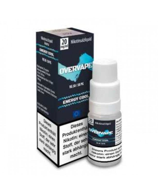 Energy Cool OverVape Nik-Salt Liquid 10ml (eisgekühlter Energy Drink)