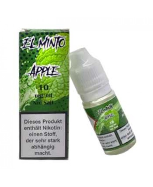 Apple El Minto NicSalt Liquid 10ml (Apfel mit fris...