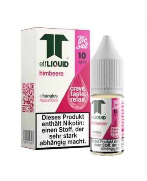 Himbeere Elf-Liquid Nikotinsalz Liquid 10ml