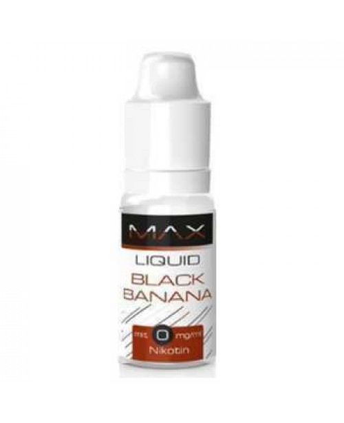 Max Vape Black Banana Liquid 10ml (Banane trifft J...