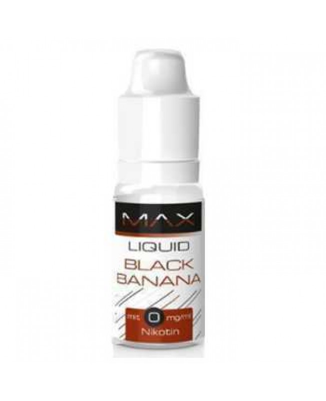 Max Vape Black Banana Liquid 10ml (Banane trifft Johannisbeere)