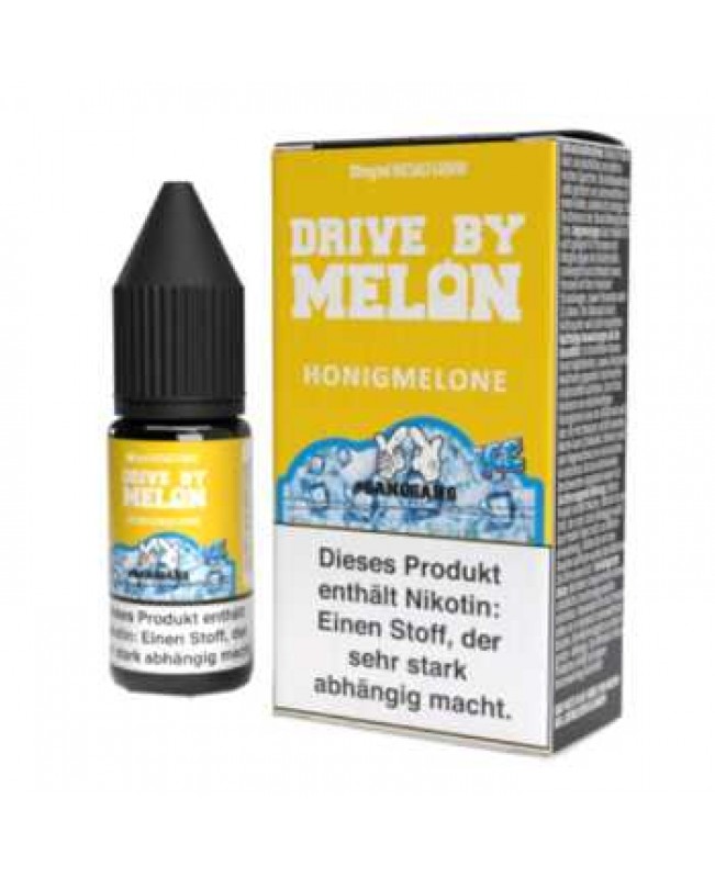 Drive by Melon Ice GangGang NicSalt Liquid 10ml (Honigmelone eisgekühlt)