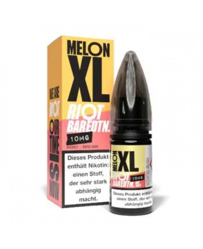Melon XL Riot Squad Nikotinsalz Liquid 10ml (Melonenmix Geschmack)