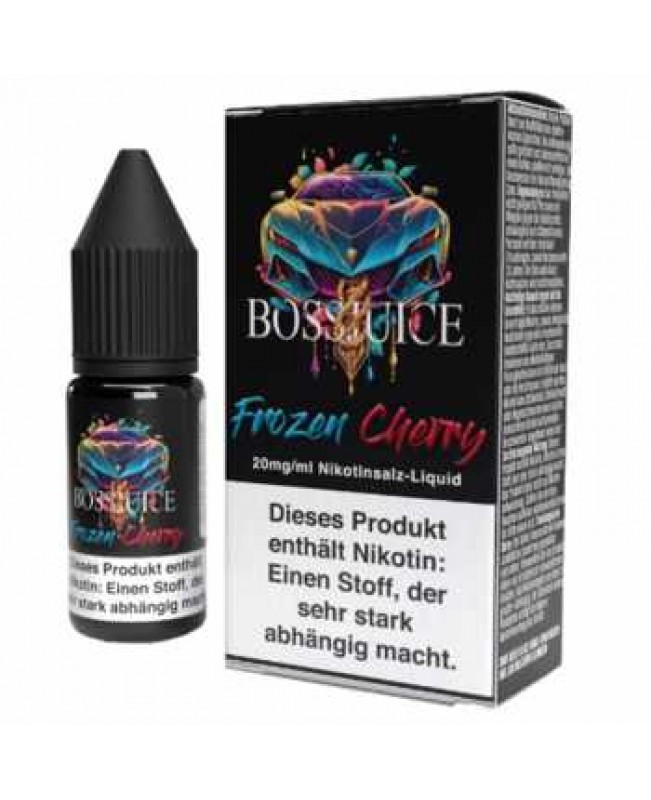 Frozen Cherry Boss Juice Nikotinsalz Liquid 10ml 20mg (eisgekühlter Kirsch Geschmack)