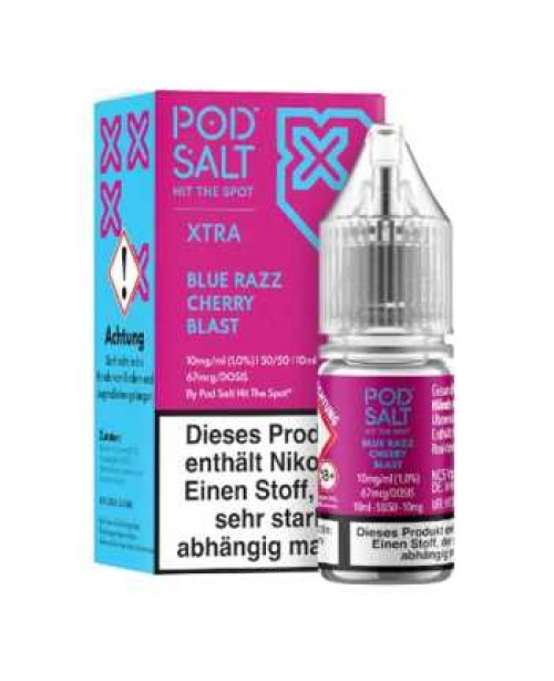 Blue Razz Cherry Blast Pod Salt X Nikotinsalz Liqu...