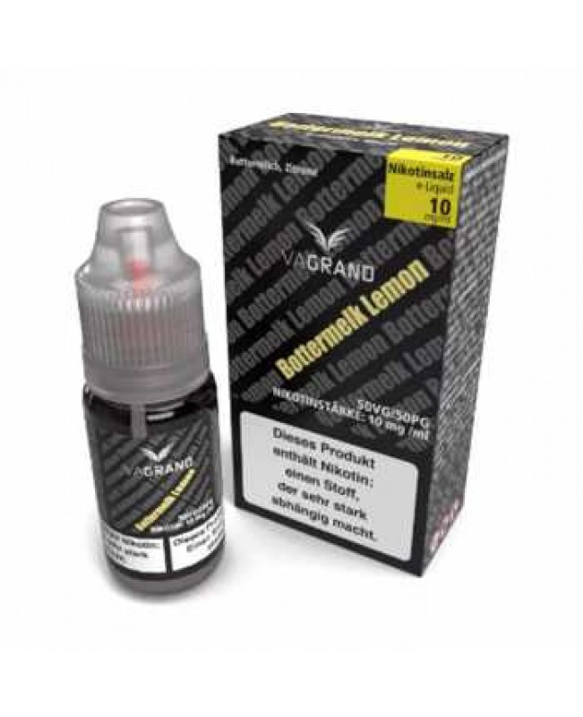 Bottermelk Lemon Vagrand Nikotinsalz Liquid 10ml (Zitronenbuttermilch Geschmack)