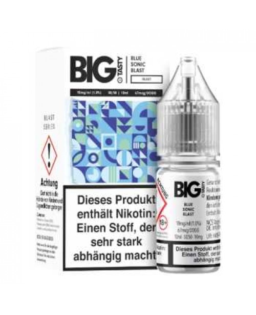 Blue Sonic Blast Big Tasty Nikotinsalz Liquid 10ml...