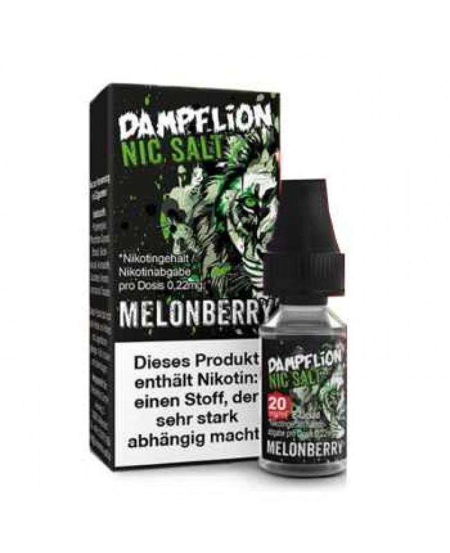 Melonberry Dampflion Nikotinsalz Liquid 10ml (süße Wassermelone mit Beerenfrüchten und Erdbeeren)