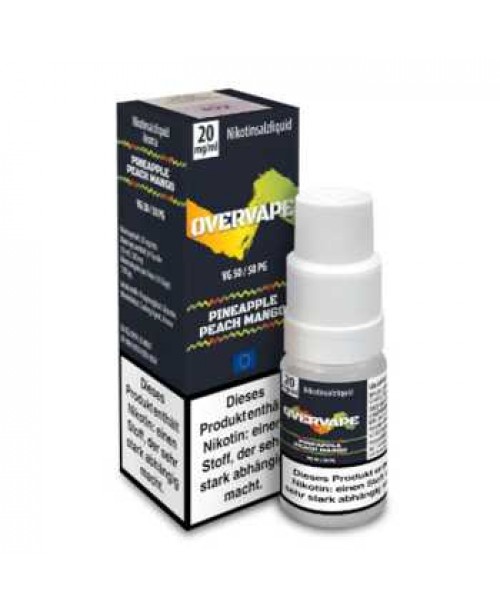Pineapple Peach Mango OverVape Nik-Salt Liquid 10m...