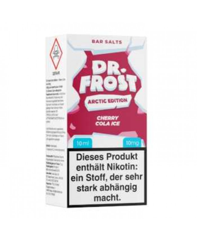 Cherry Cola Ice Dr. Frost Arctic Nikotinsalz Liquid 10ml (Kirsch Cola mit Kühle)