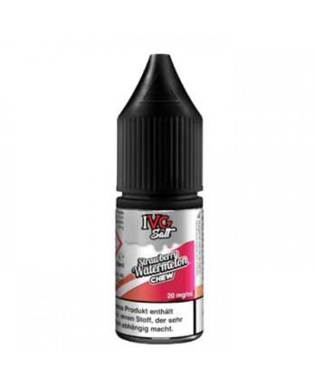 Strawberry Watermelon Chew IVG Nikotinsalz Liquid 10ml (Erdbeer Wassermelonen Kaugummi)