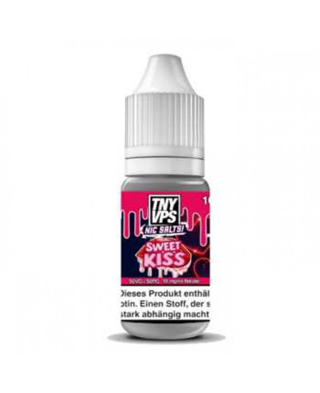 Sweet Kiss TNYVPS Nikotinsalz Liquid 10ml 18mg (Fruchtmix mit Banane, Erdbeere und Mango)